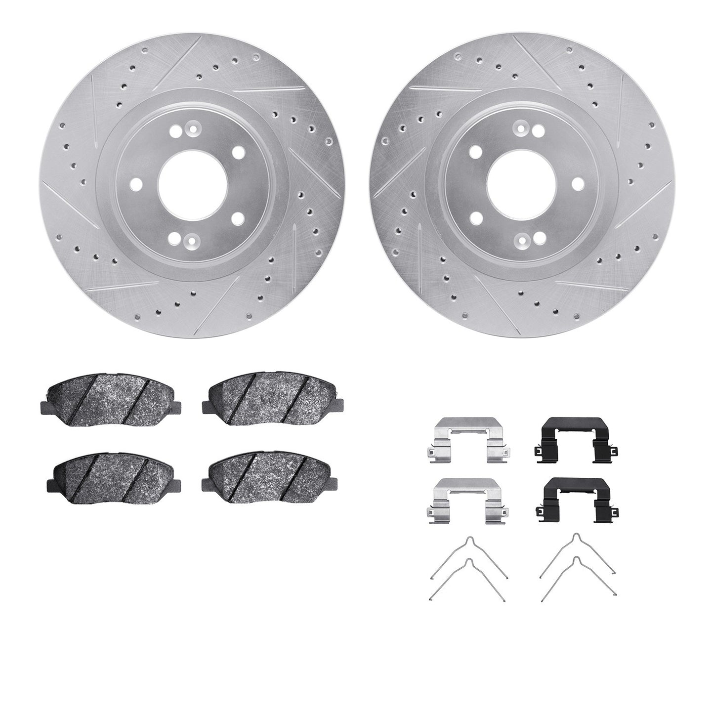 Dynamic Friction Company Disc Brake Kit 7512-03101