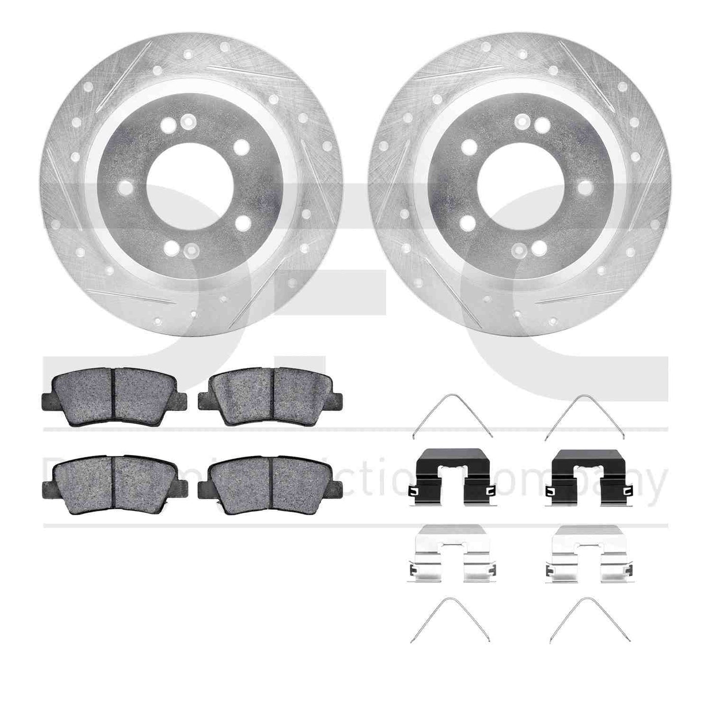 Dynamic Friction Company Disc Brake Kit 7512-03108