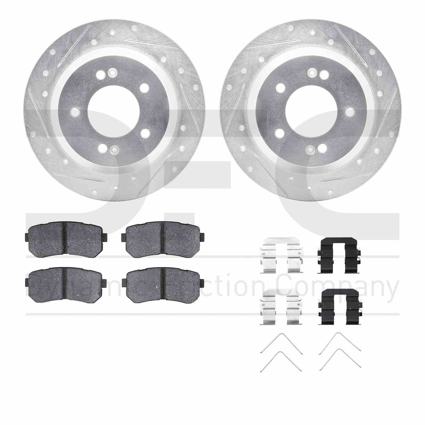 Dynamic Friction Company Disc Brake Kit 7512-03110