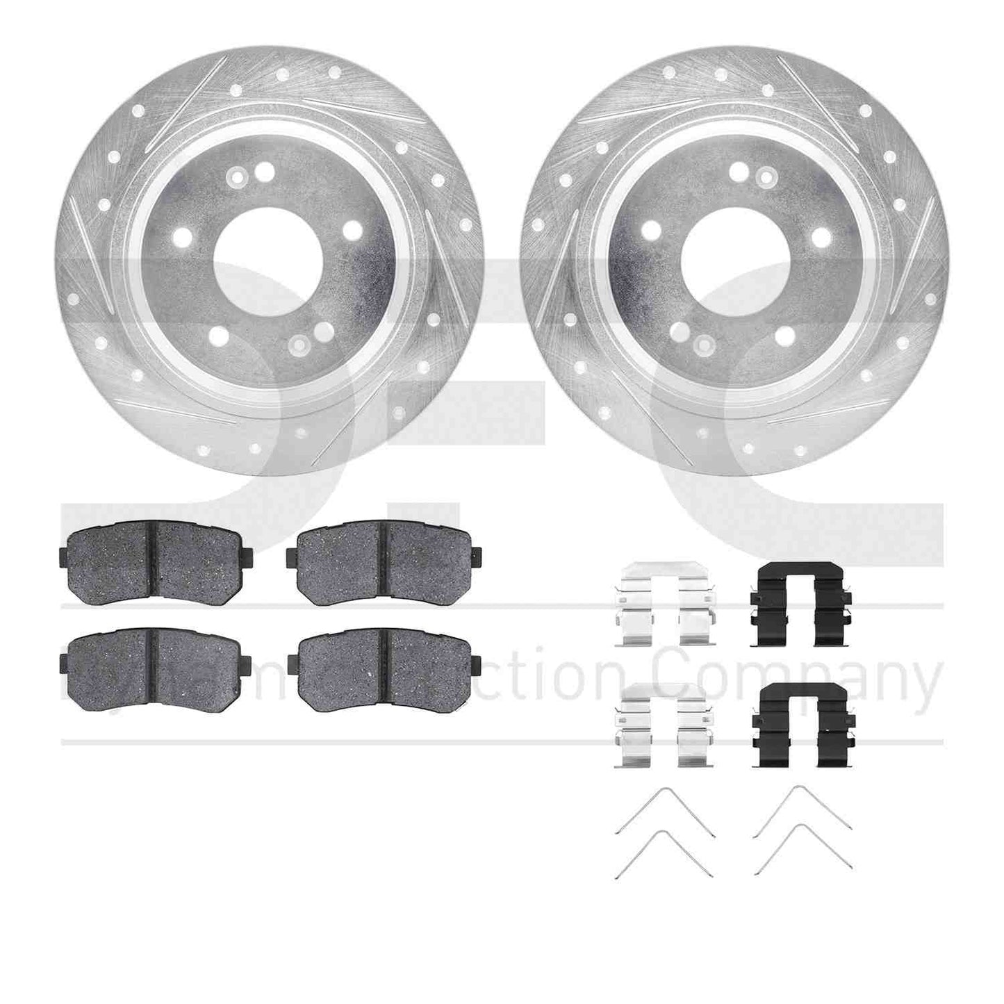 Dynamic Friction Company Disc Brake Kit 7512-03112