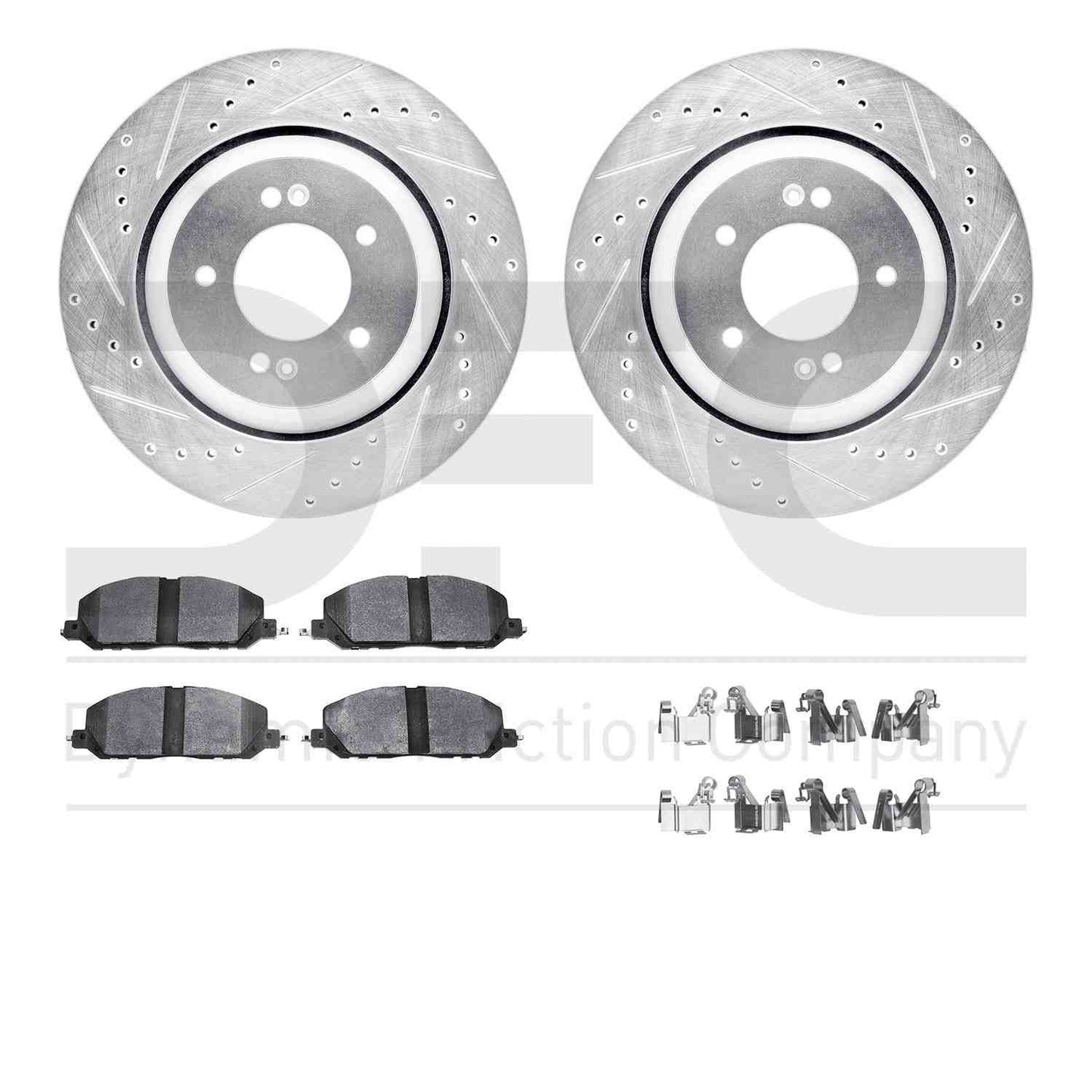Dynamic Friction Company Disc Brake Kit 7512-03447