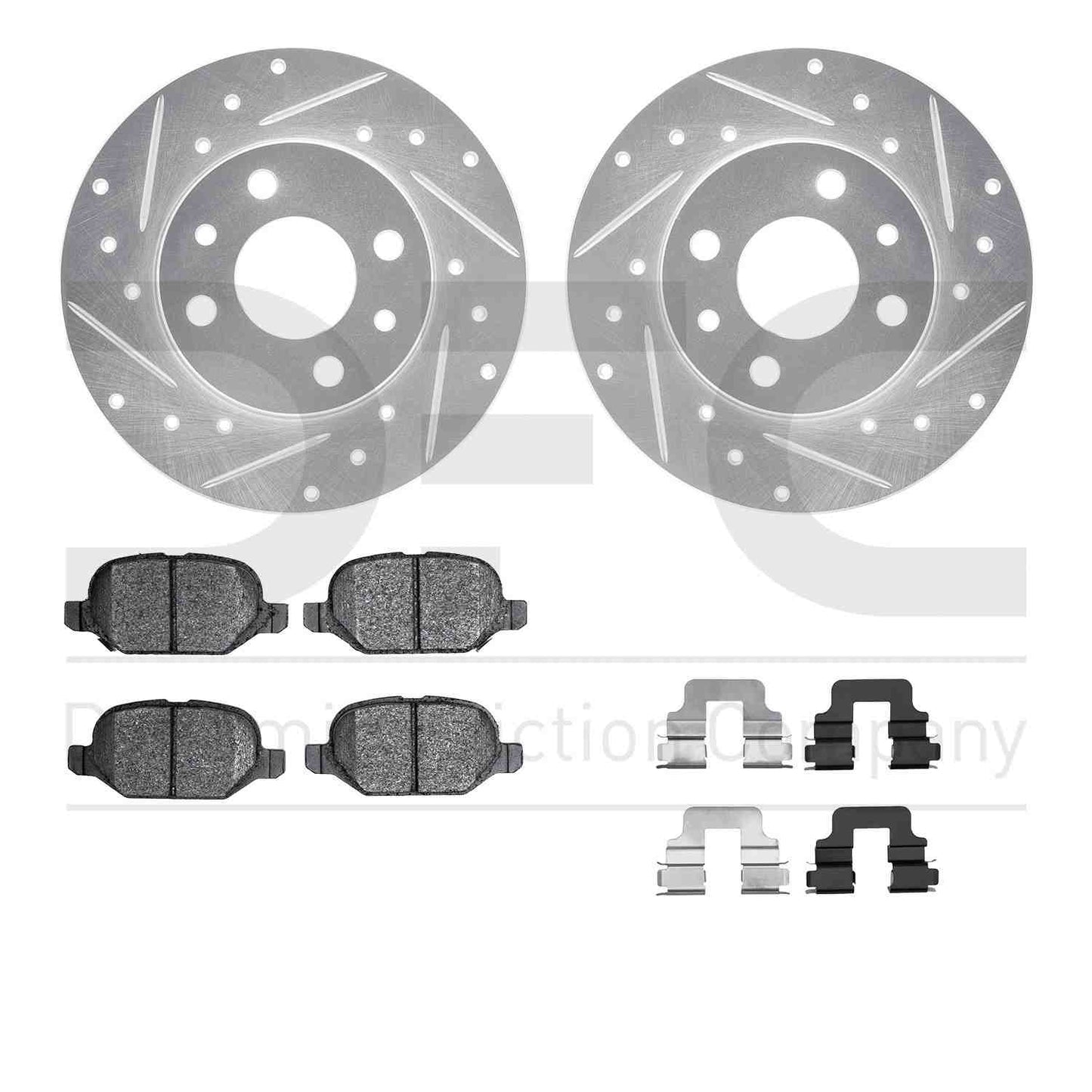 Dynamic Friction Company Disc Brake Kit 7512-07000