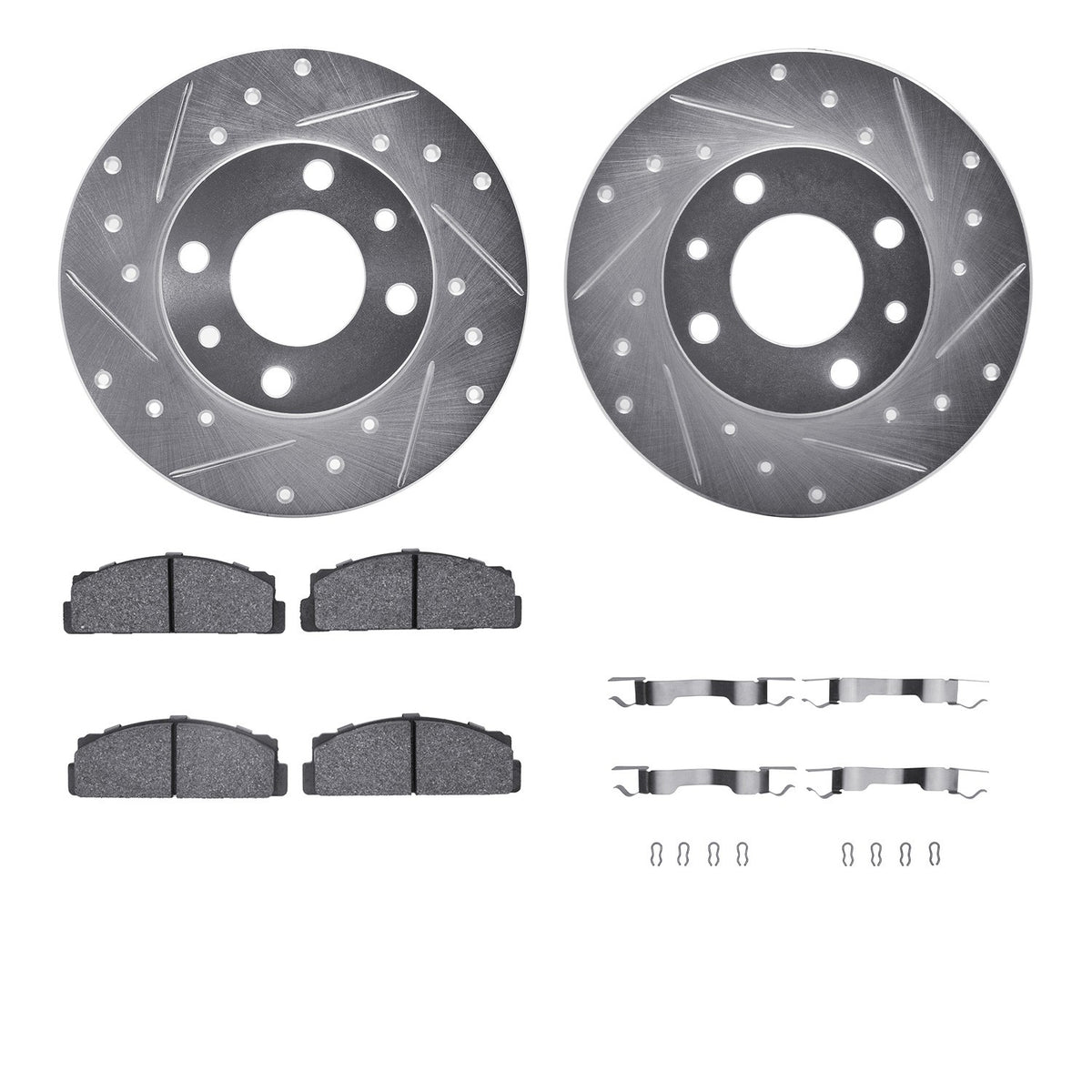 Dynamic Friction Company Disc Brake Kit 7512-07002