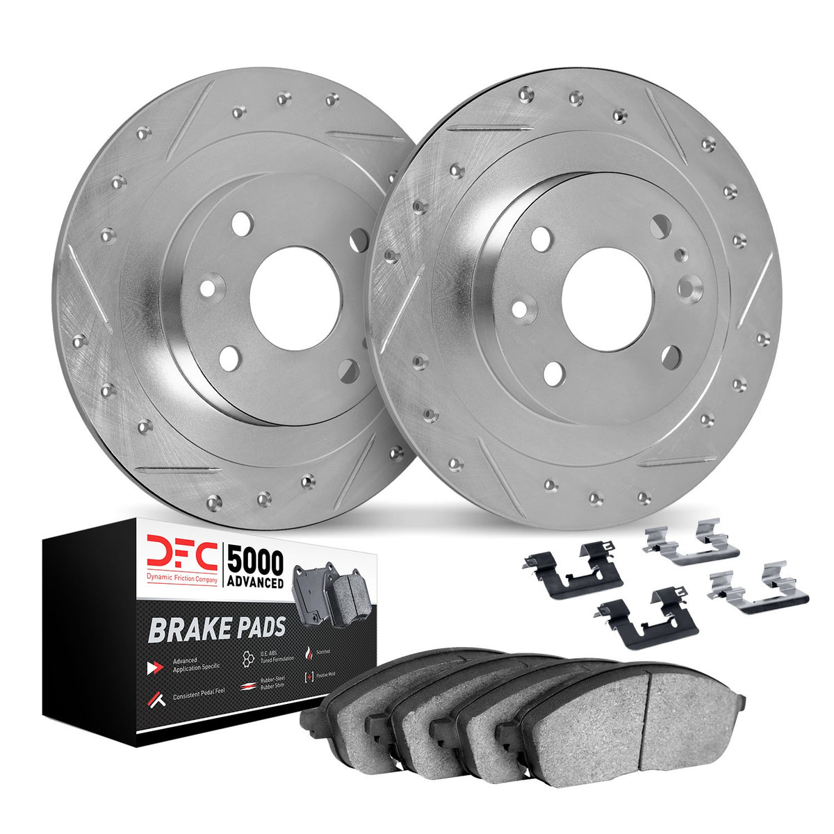 Dynamic Friction Company Disc Brake Kit 7512-07002