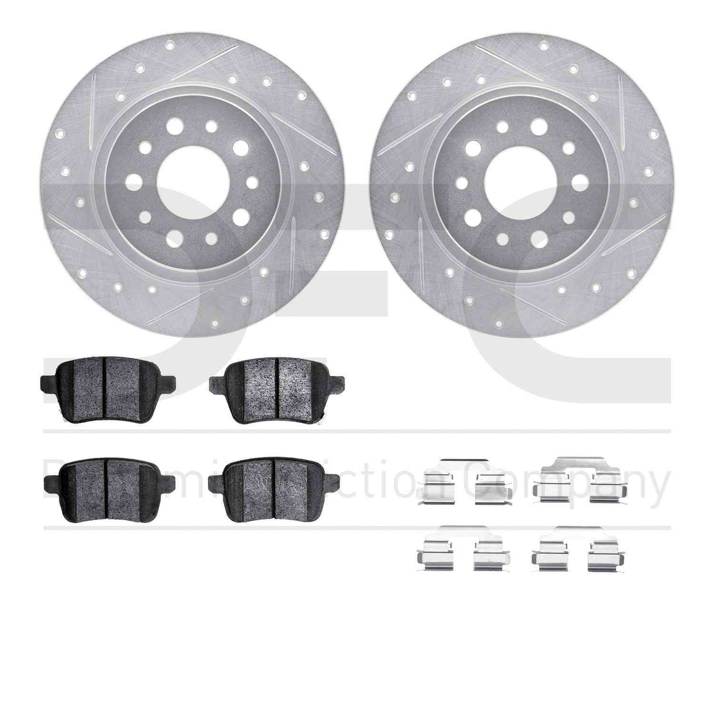 Dynamic Friction Company Disc Brake Kit 7512-07003