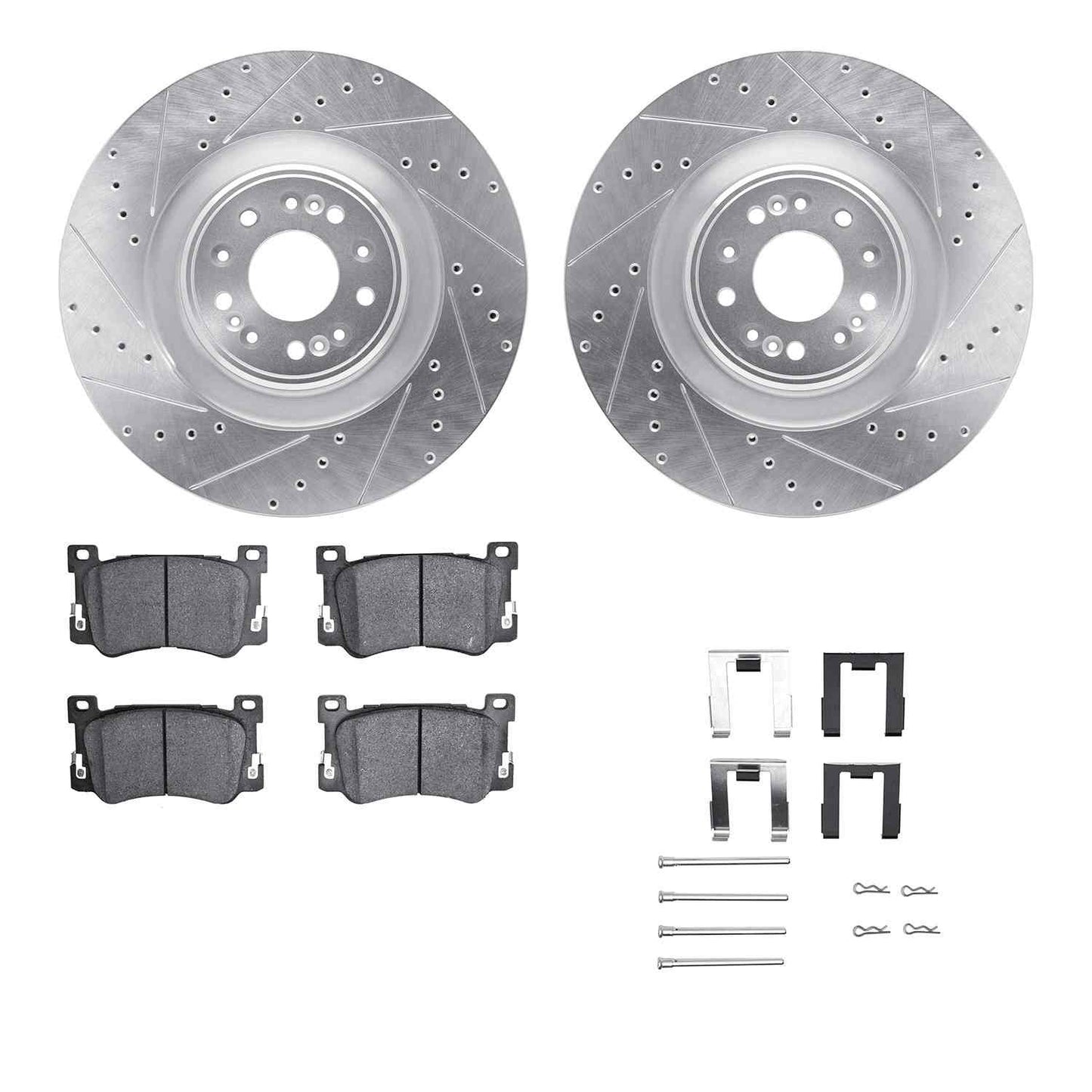 Dynamic Friction Company Disc Brake Kit 7512-10000