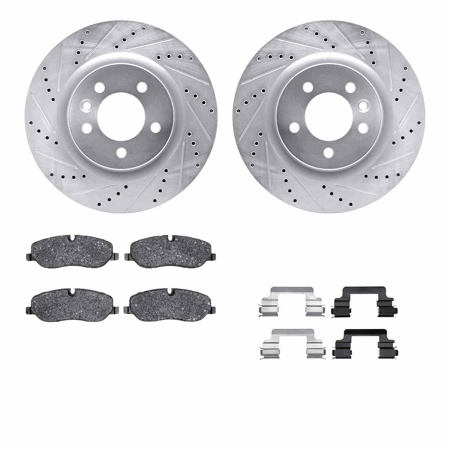 Dynamic Friction Company Disc Brake Kit 7512-11012