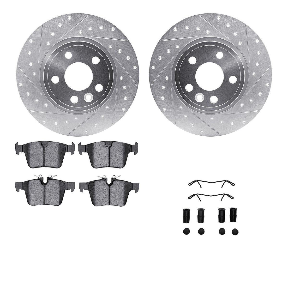 Dynamic Friction Company Disc Brake Kit 7512-11027