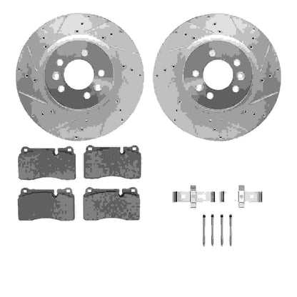 Dynamic Friction Company Disc Brake Kit 7512-11091