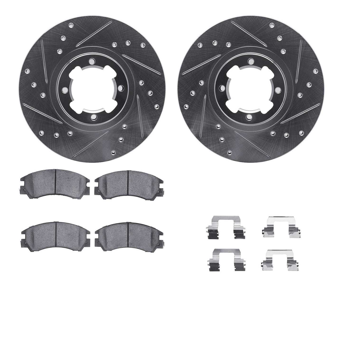 Dynamic Friction Company Disc Brake Kit 7512-13000