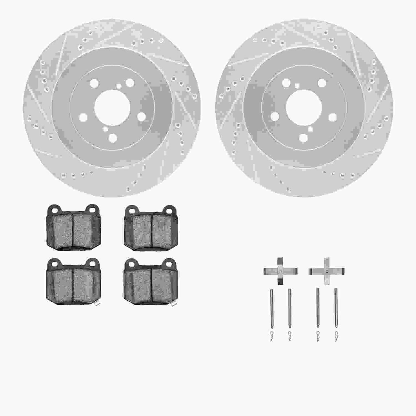 Dynamic Friction Company Disc Brake Kit 7512-13017
