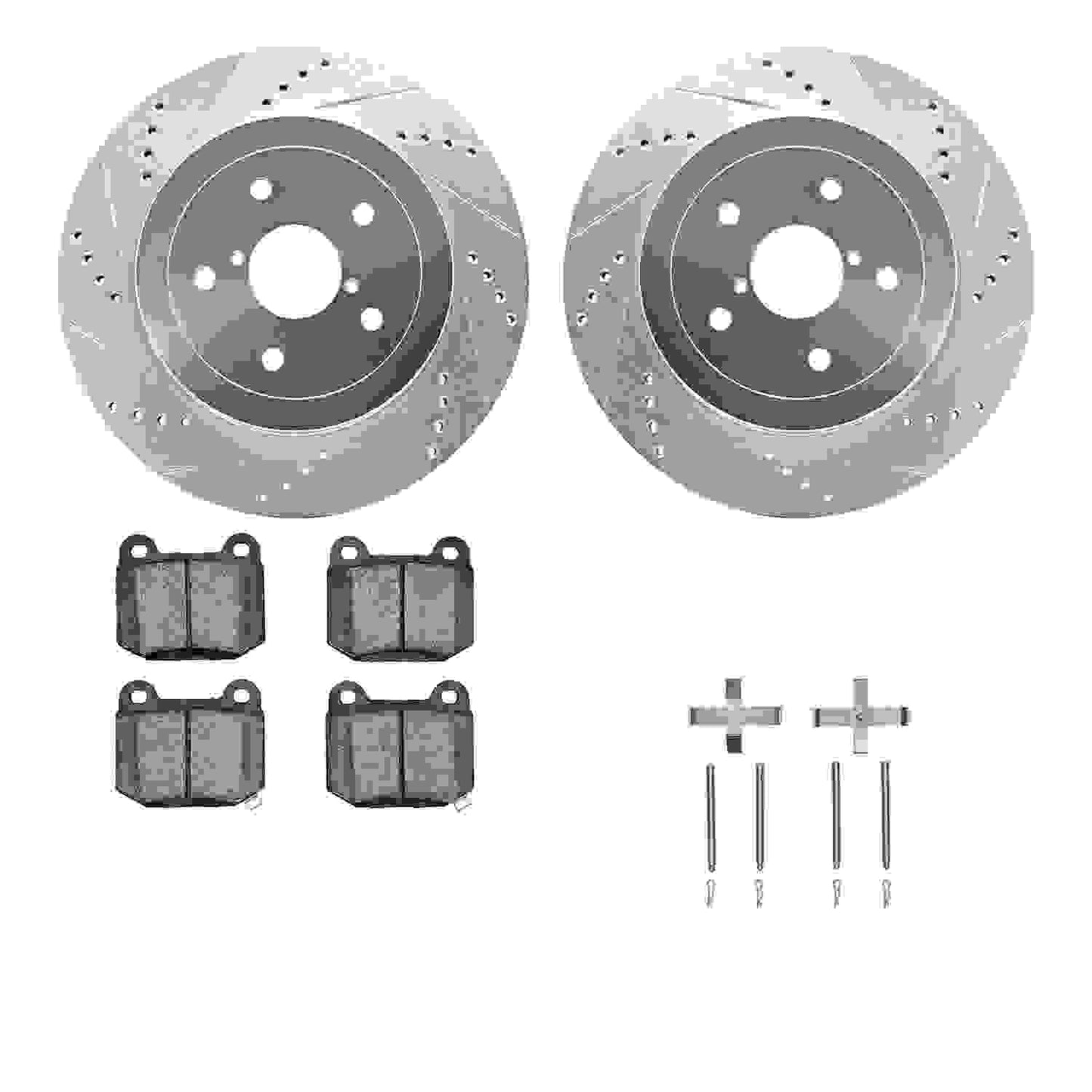 Dynamic Friction Company Disc Brake Kit 7512-13021