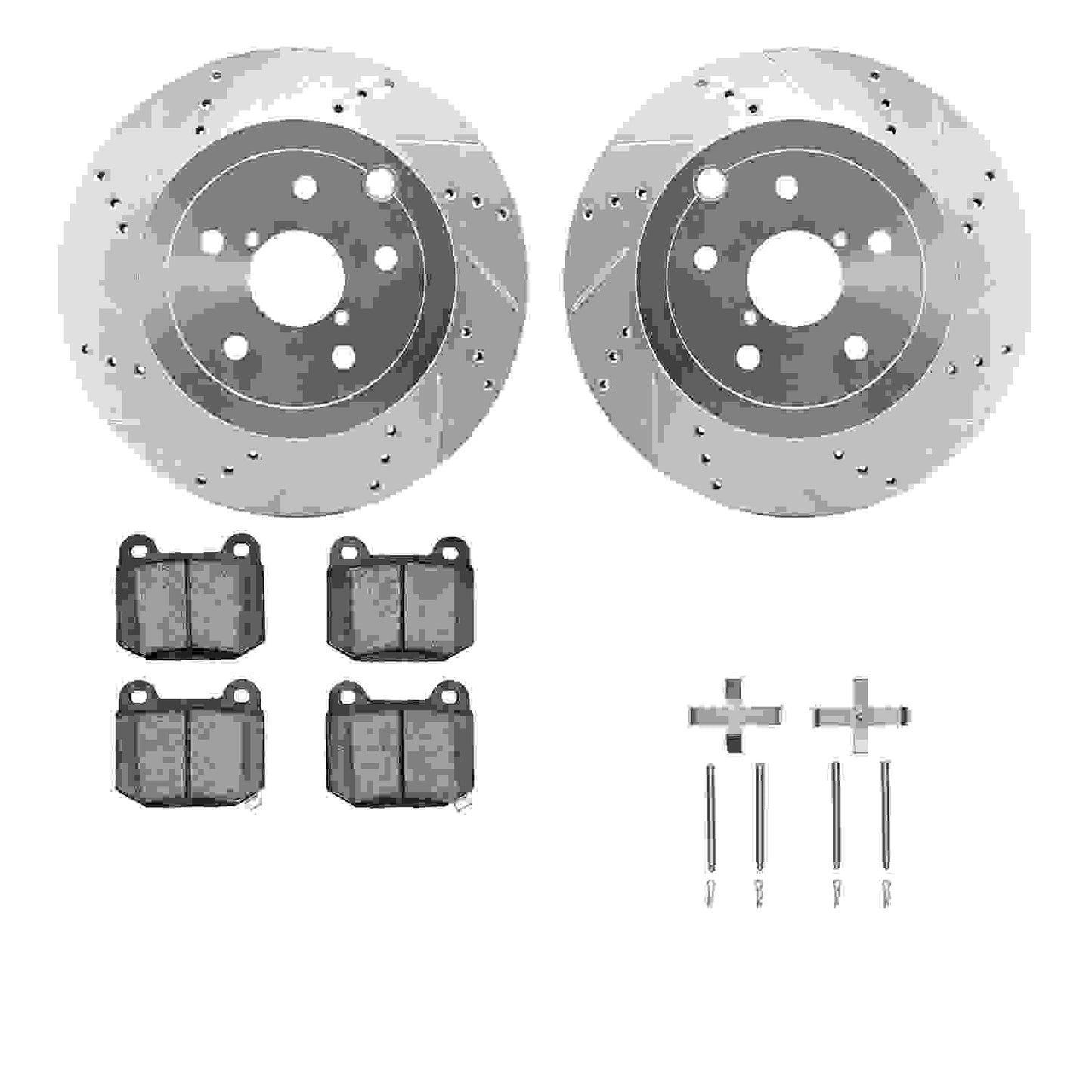 Dynamic Friction Company Disc Brake Kit 7512-13027