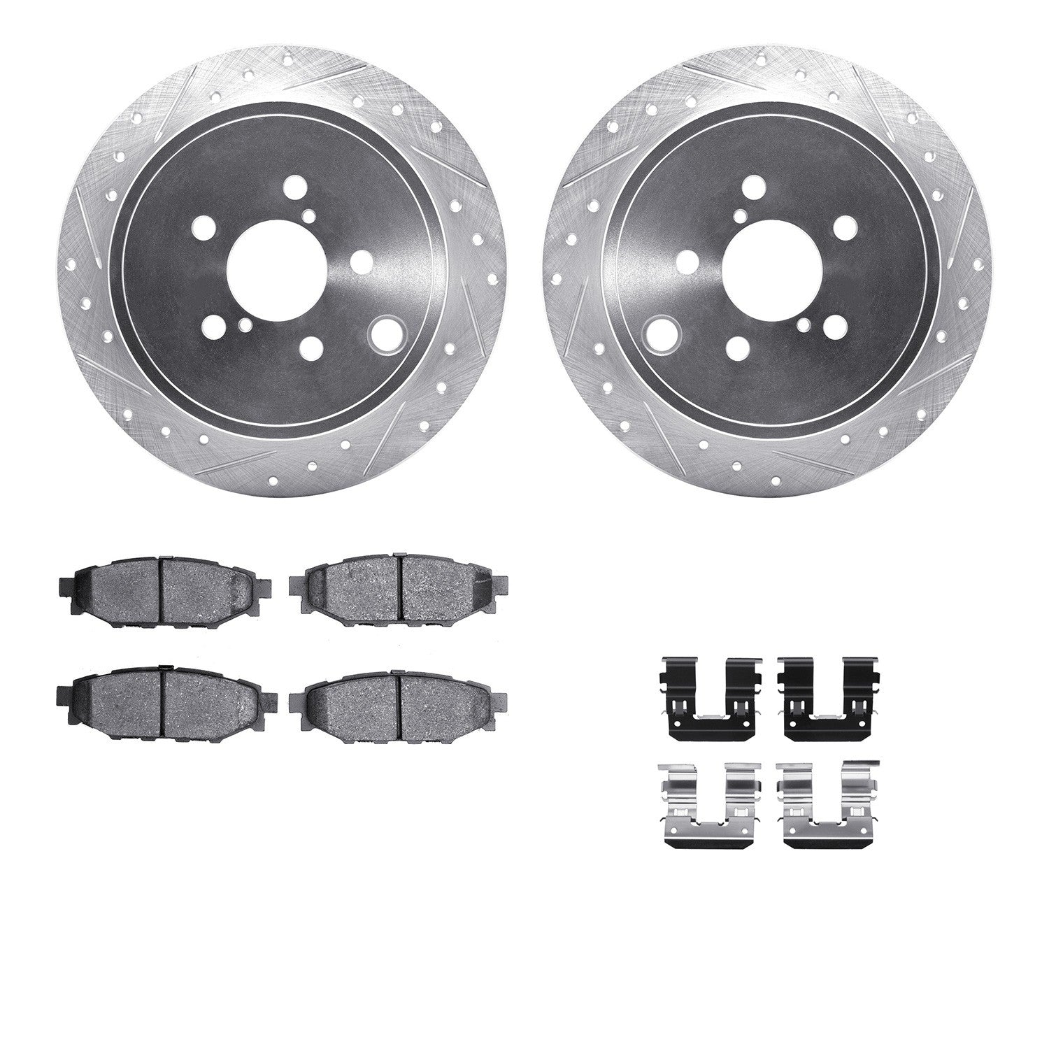 Dynamic Friction Company Disc Brake Kit 7512-13041