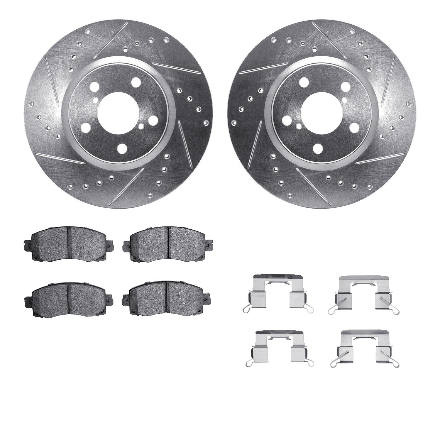 Dynamic Friction Company Disc Brake Kit 7512-13049