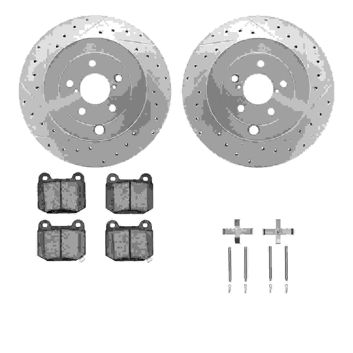 Dynamic Friction Company Disc Brake Kit 7512-13050