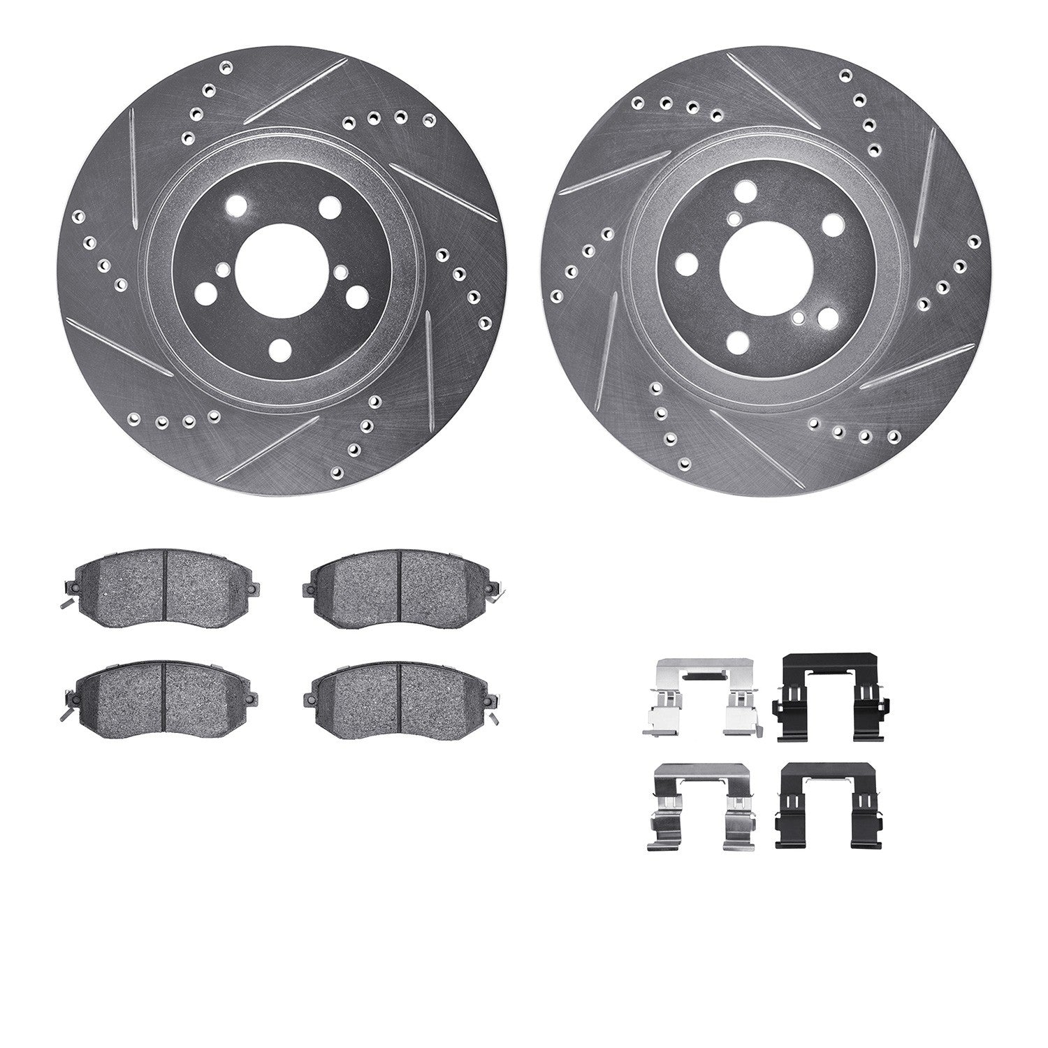 Dynamic Friction Company Disc Brake Kit 7512-13051