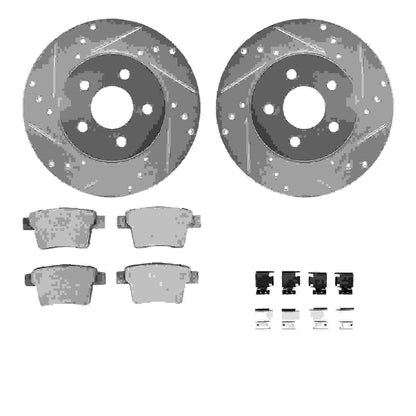 Dynamic Friction Company Disc Brake Kit 7512-20008