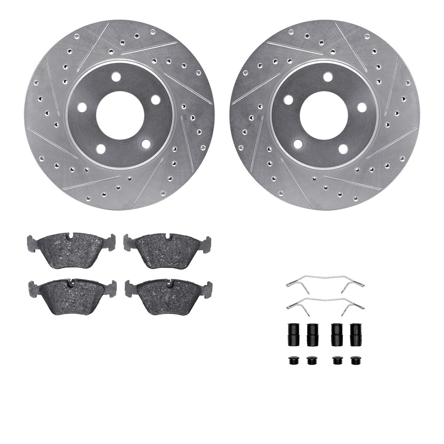 Dynamic Friction Company Disc Brake Kit 7512-20062
