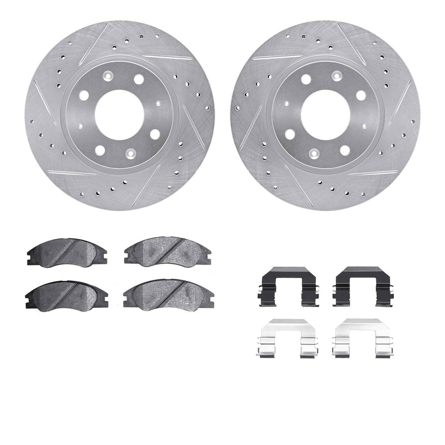 Dynamic Friction Company Disc Brake Kit 7512-21008