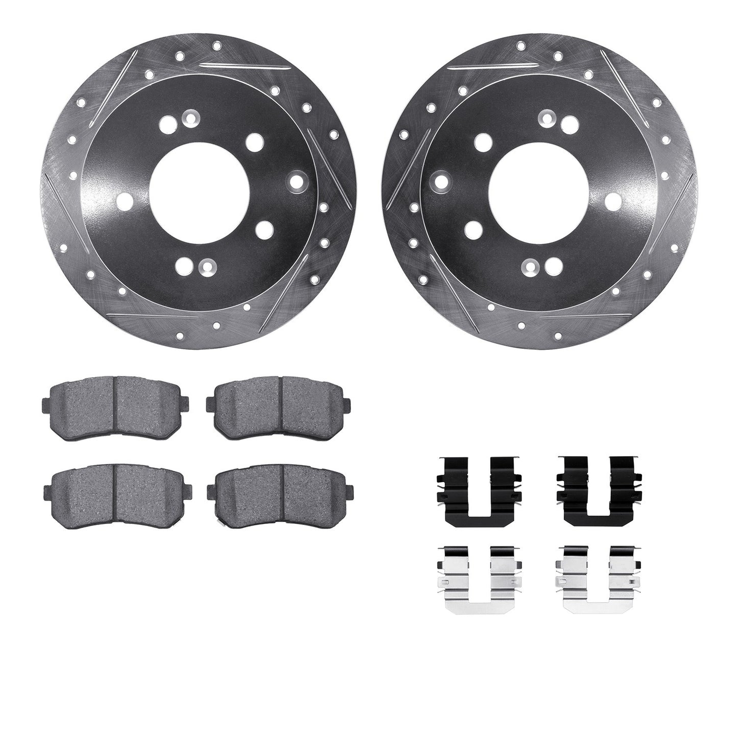 Dynamic Friction Company Disc Brake Kit 7512-21017
