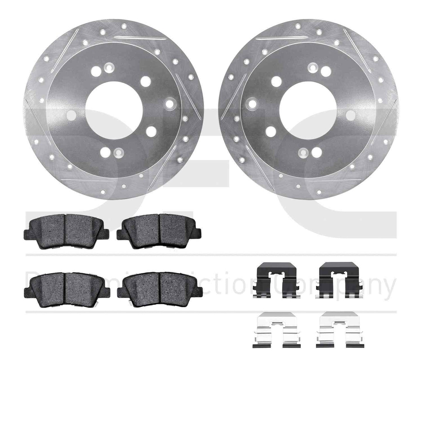 Dynamic Friction Company Disc Brake Kit 7512-21018