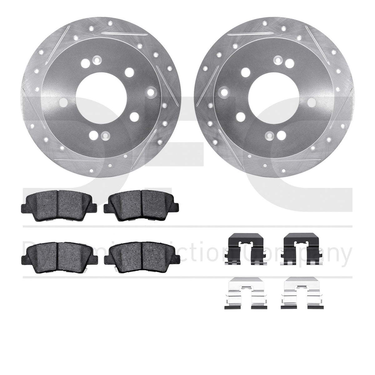 Dynamic Friction Company Disc Brake Kit 7512-21018