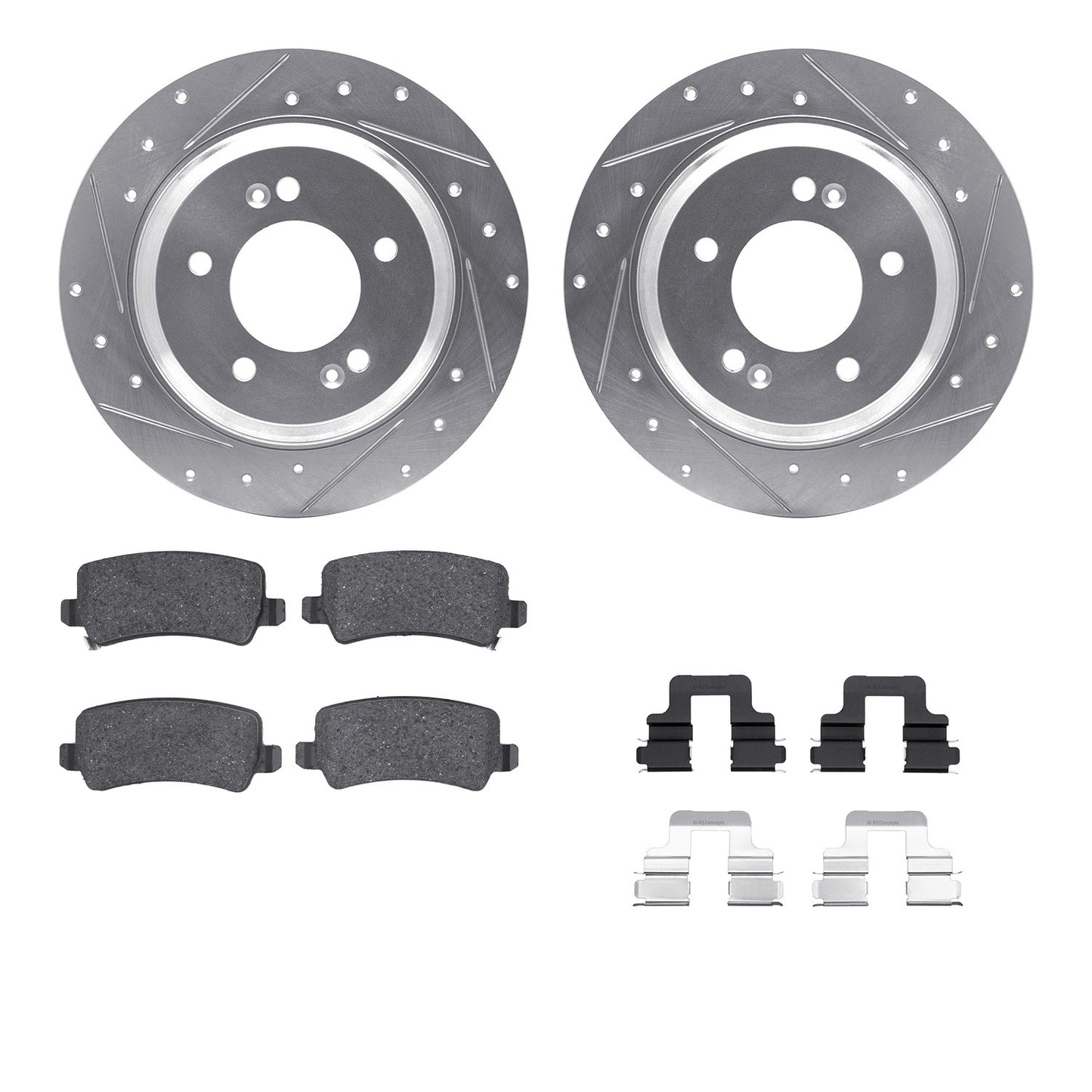 Dynamic Friction Company Disc Brake Kit 7512-21023