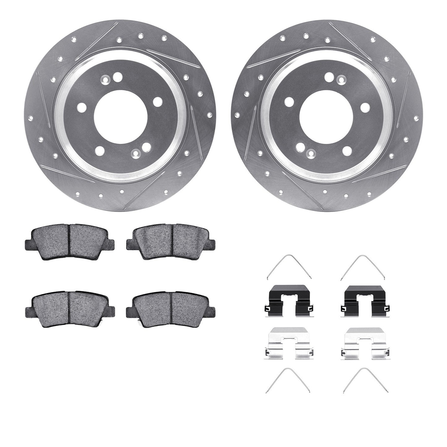 Dynamic Friction Company Disc Brake Kit 7512-21033