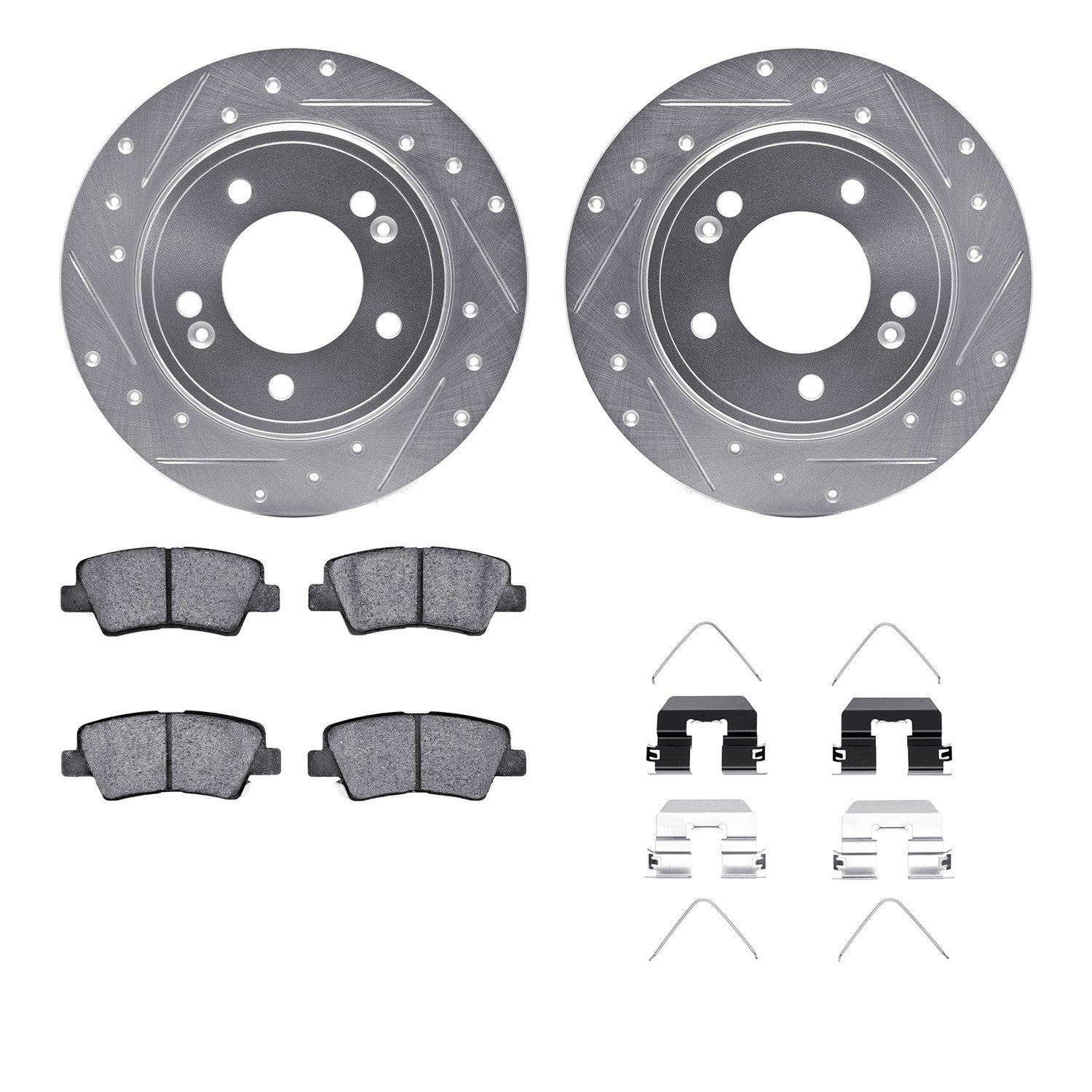 Dynamic Friction Company Disc Brake Kit 7512-21034