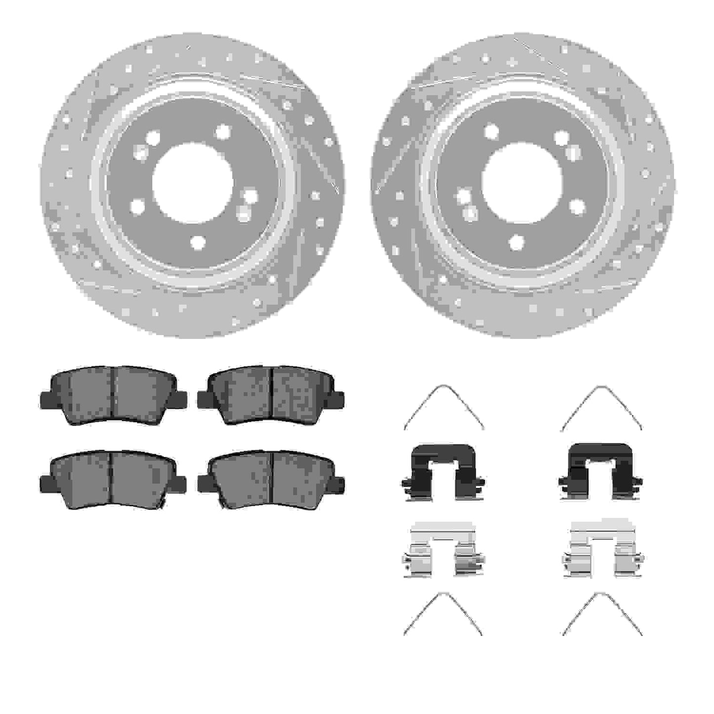 Dynamic Friction Company Disc Brake Kit 7512-21043