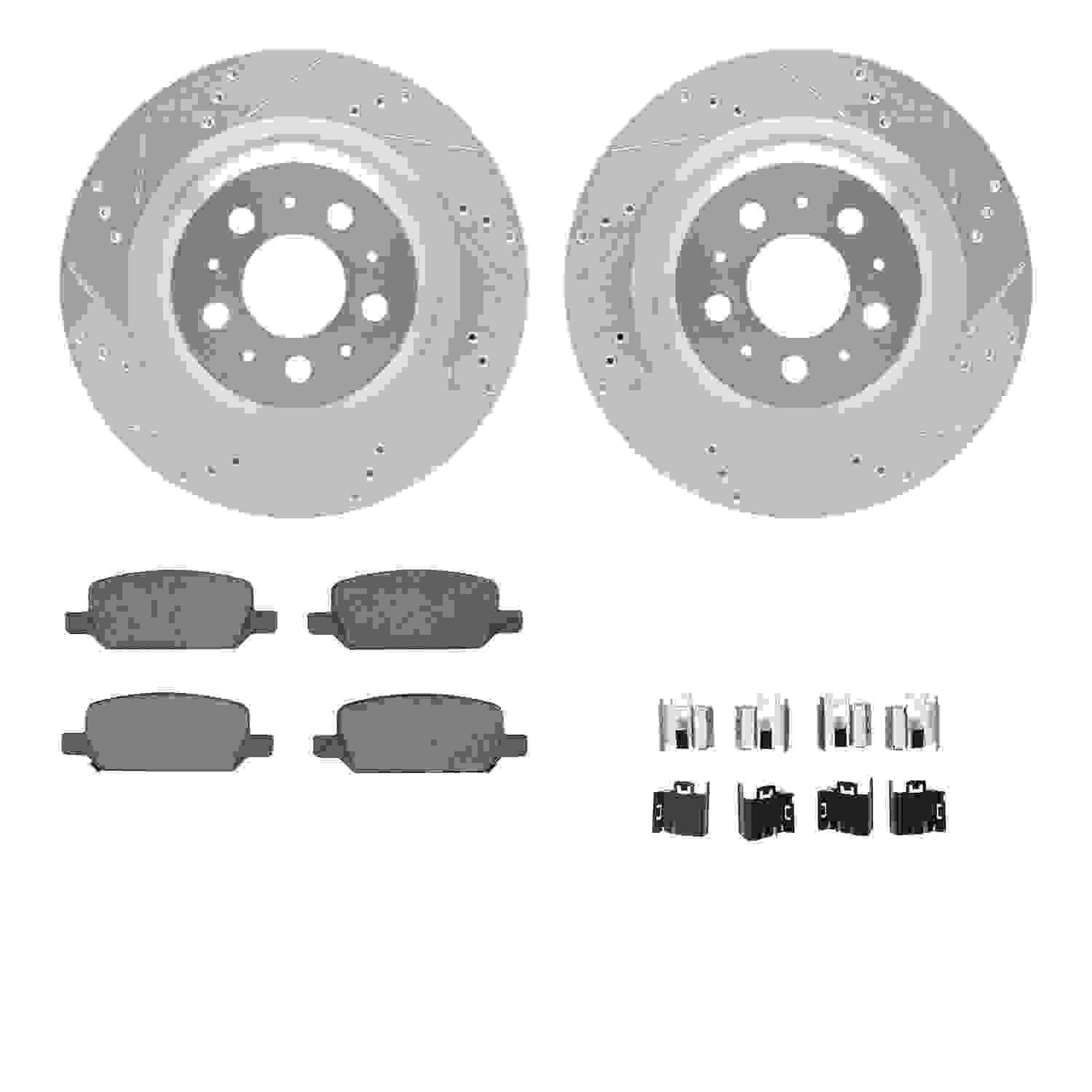Dynamic Friction Company Disc Brake Kit 7512-26004