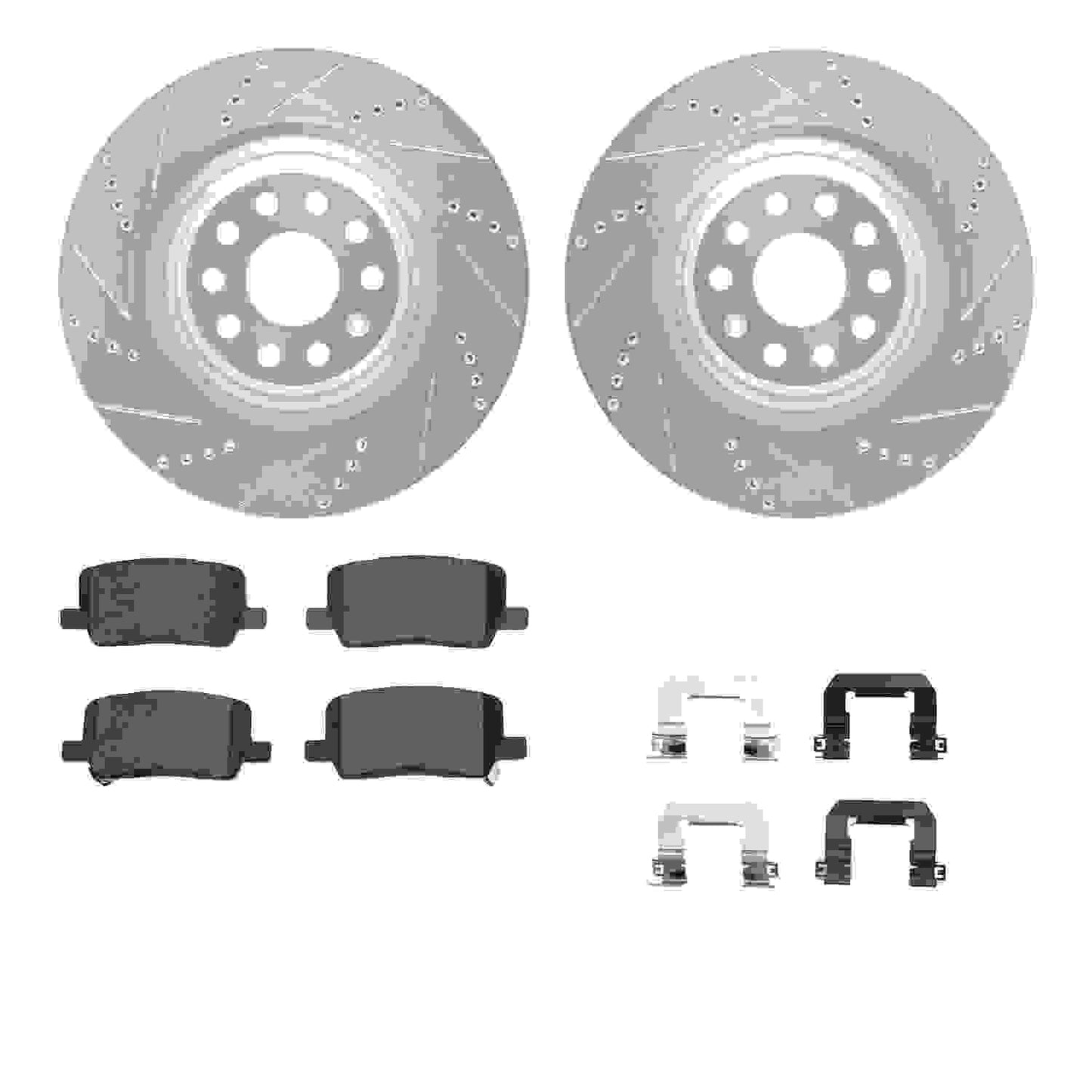 Dynamic Friction Company Disc Brake Kit 7512-26022