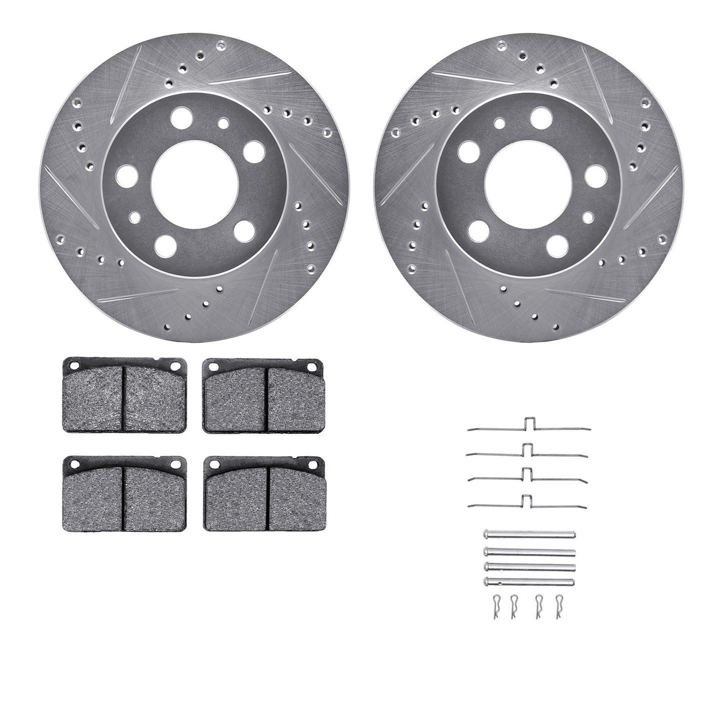 Dynamic Friction Company Disc Brake Kit 7512-27007