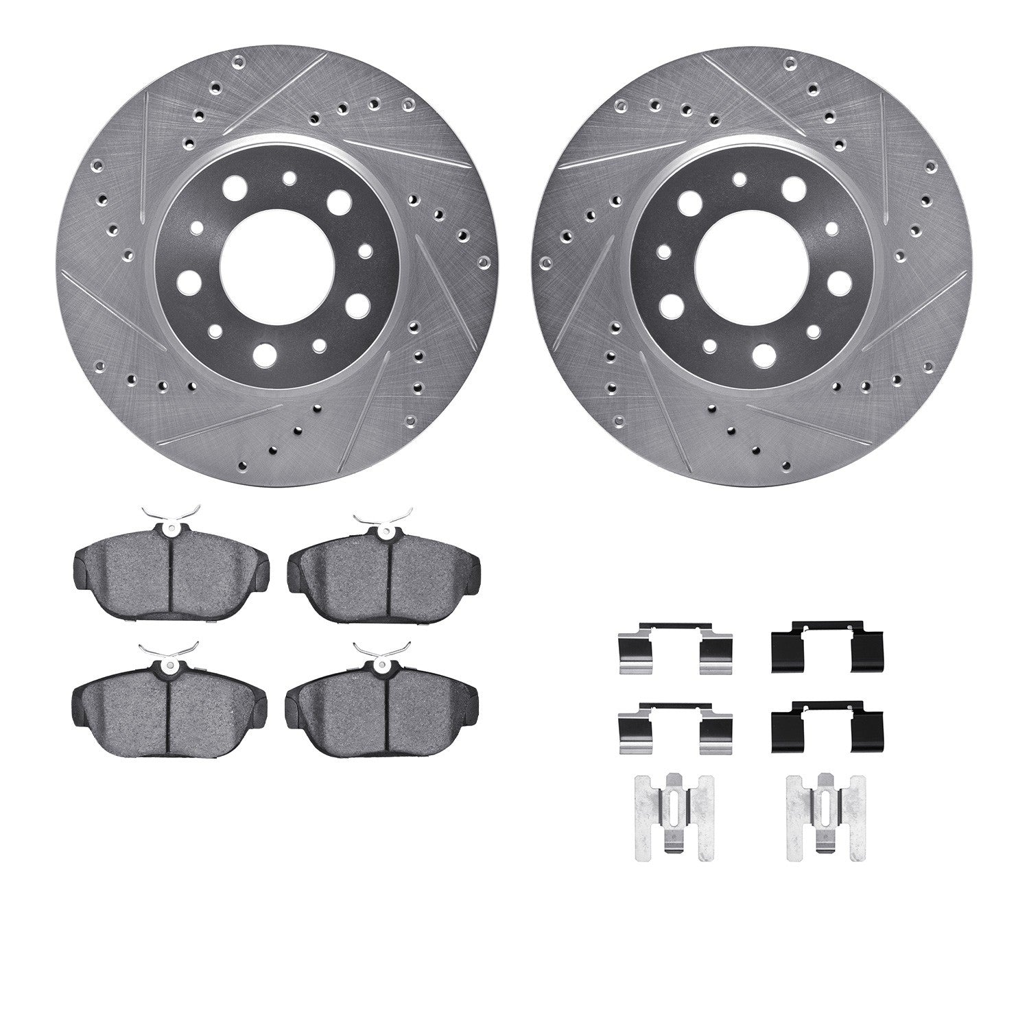 Dynamic Friction Company Disc Brake Kit 7512-27018