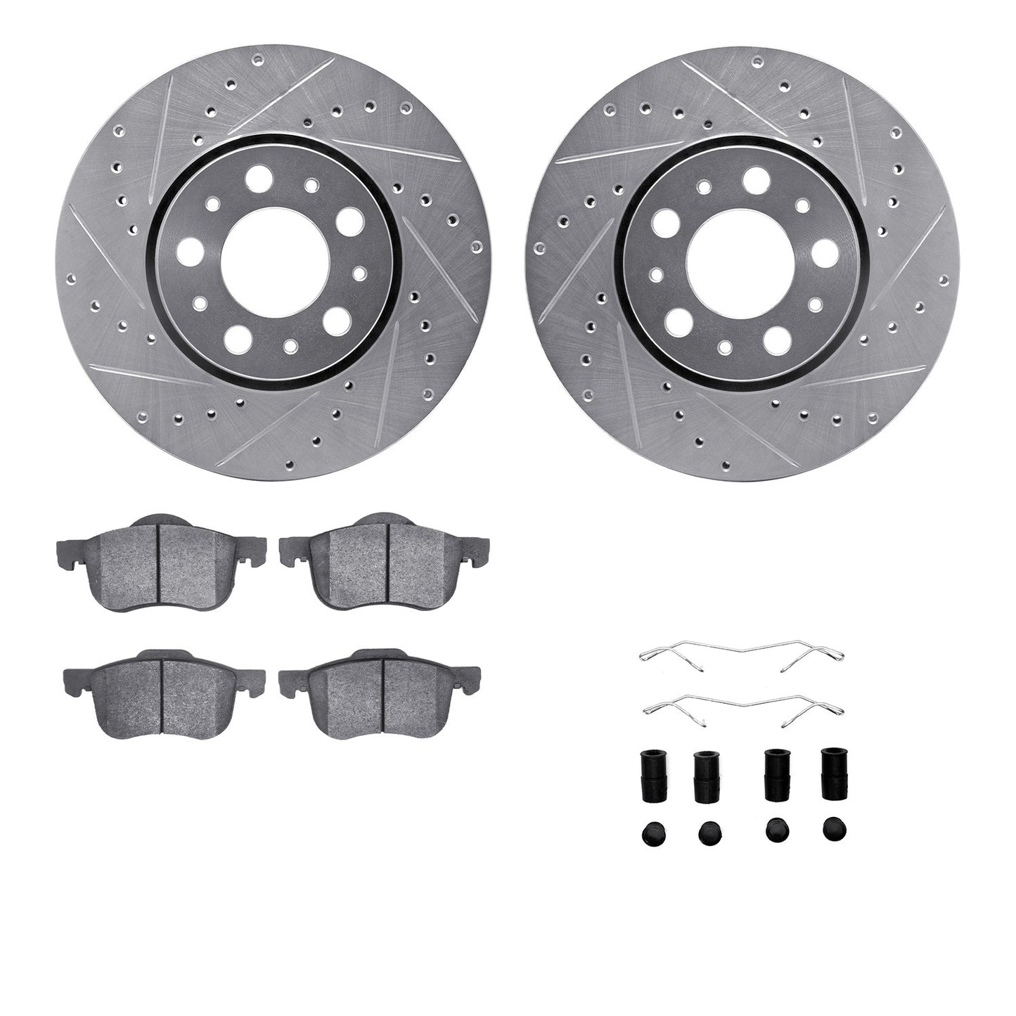 Dynamic Friction Company Disc Brake Kit 7512-27030