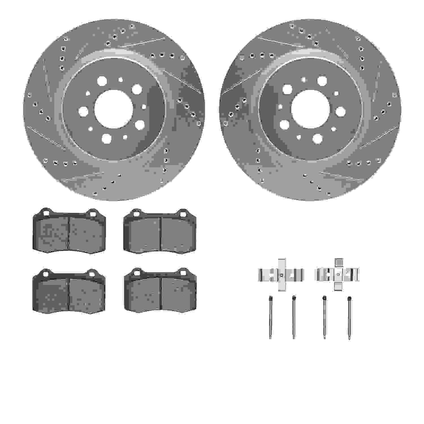 Dynamic Friction Company Disc Brake Kit 7512-27035