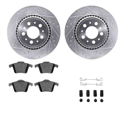 Dynamic Friction Company Disc Brake Kit 7512-27053