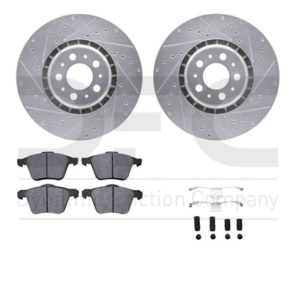Dynamic Friction Company Disc Brake Kit 7512-27055