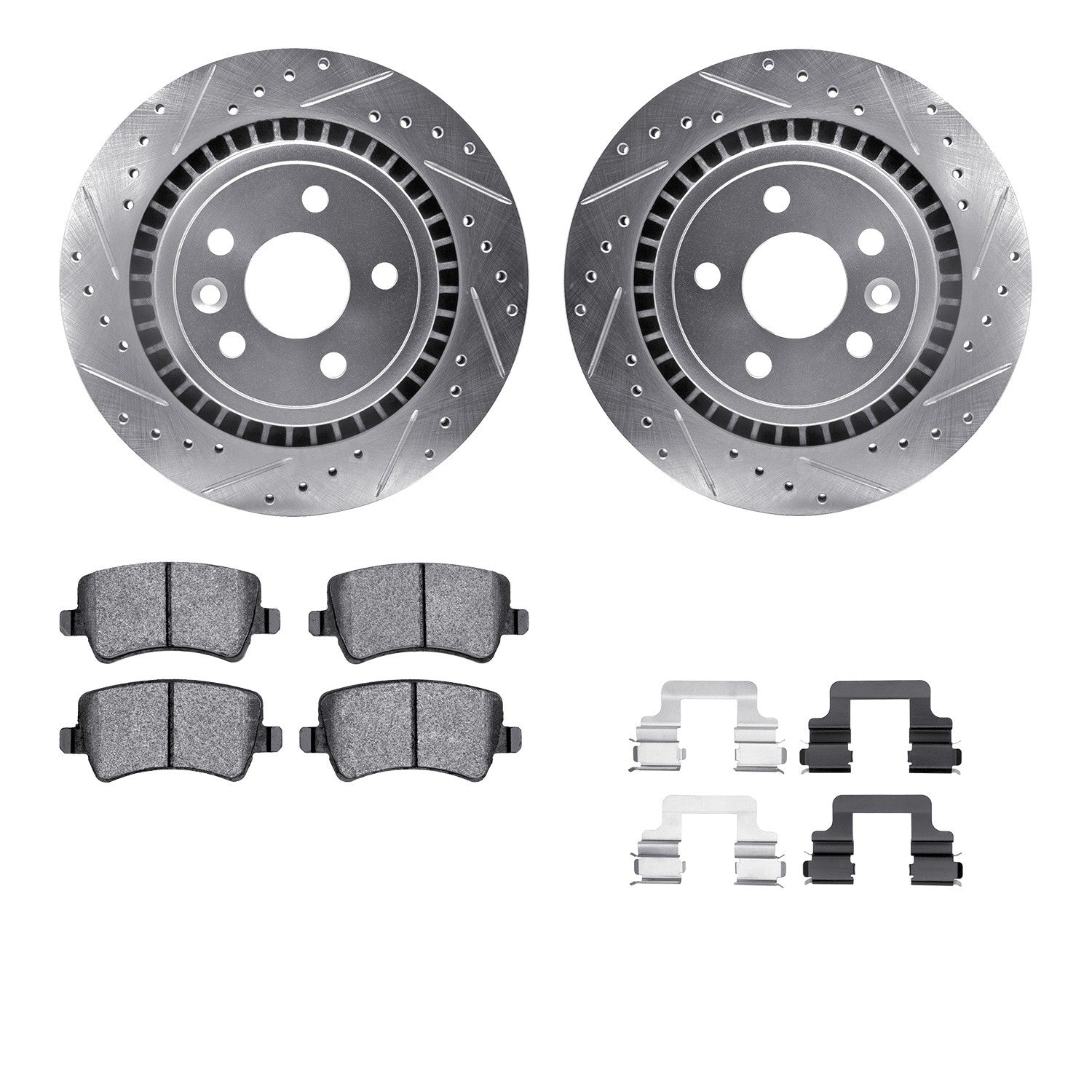 Dynamic Friction Company Disc Brake Kit 7512-27063