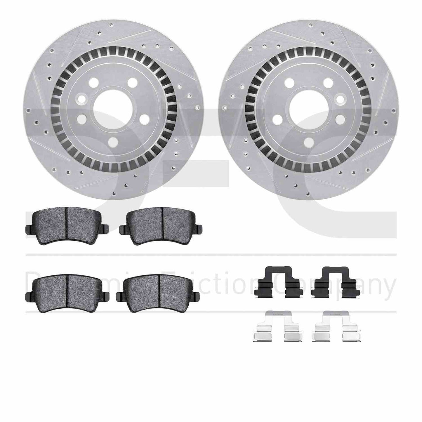 Dynamic Friction Company Disc Brake Kit 7512-27066