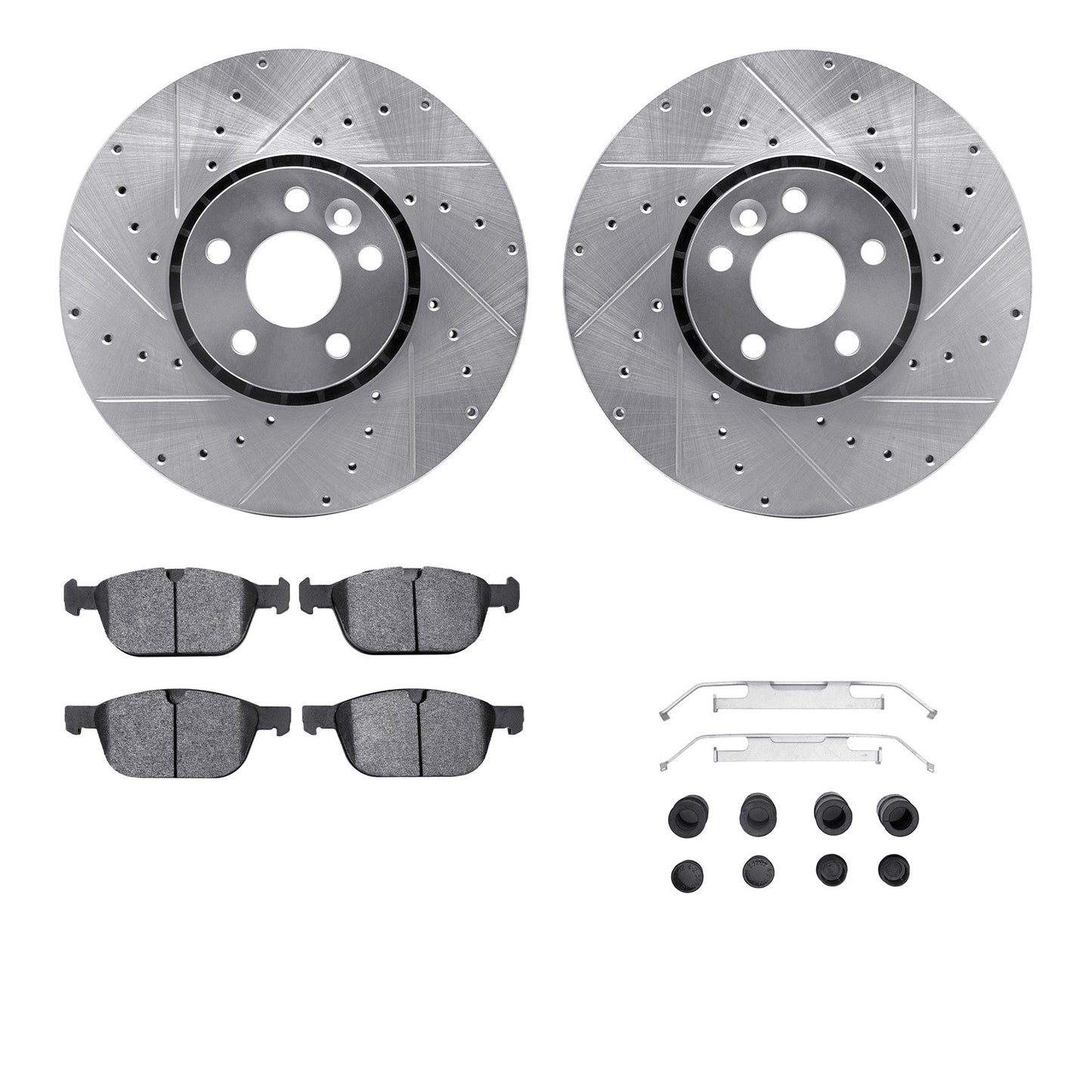 Dynamic Friction Company Disc Brake Kit 7512-27070