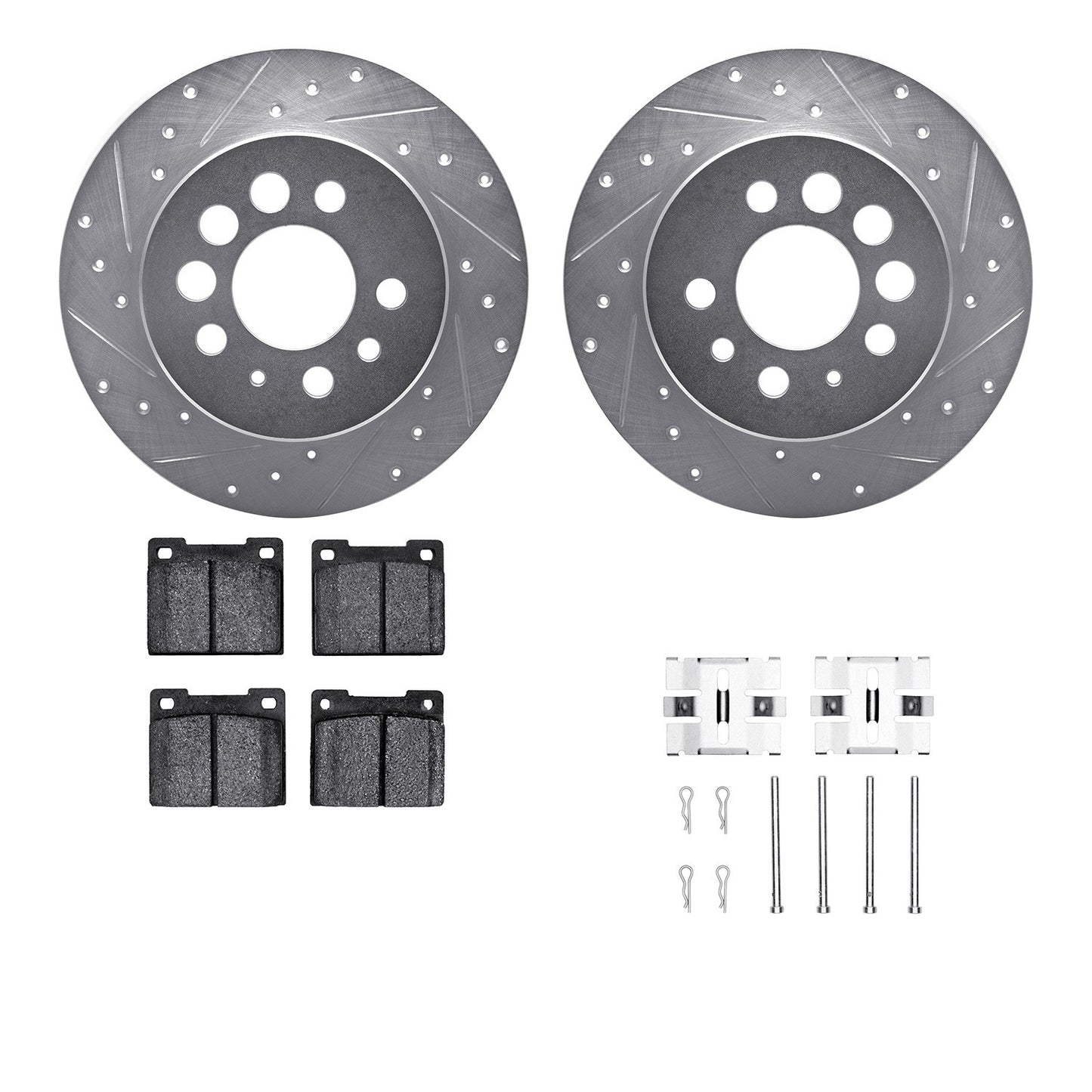 Dynamic Friction Company Disc Brake Kit 7512-27102
