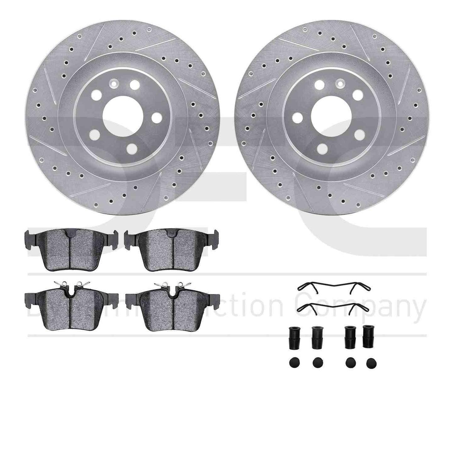Dynamic Friction Company Disc Brake Kit 7512-27293