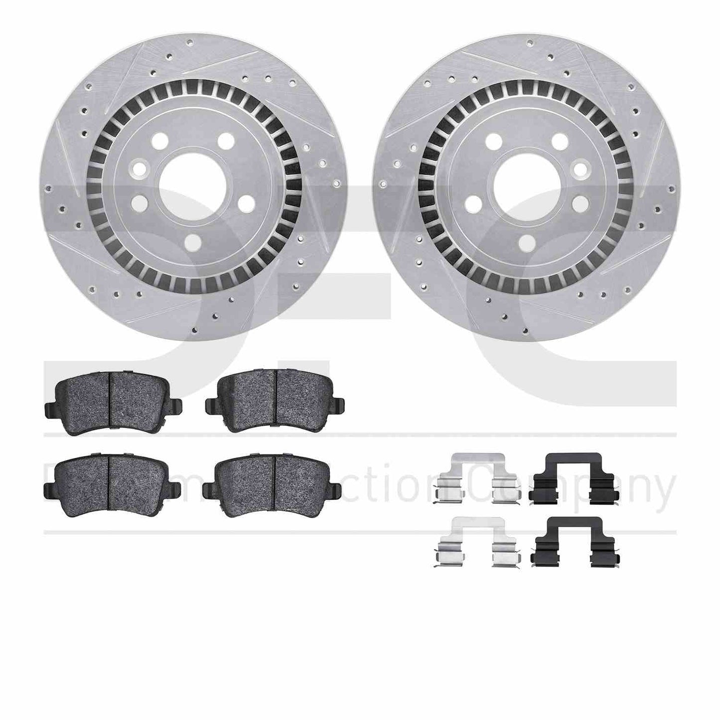 Dynamic Friction Company Disc Brake Kit 7512-27329