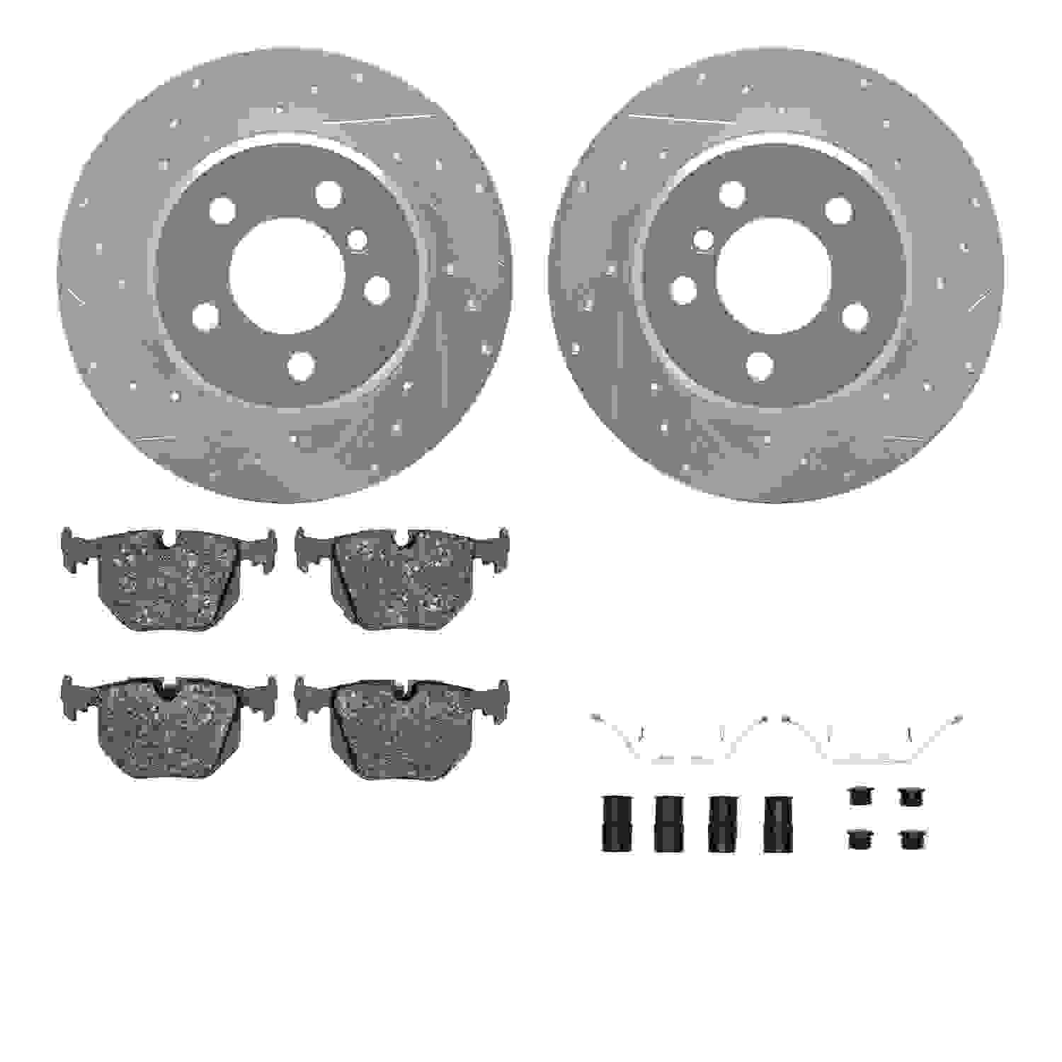 Dynamic Friction Company Disc Brake Kit 7512-31052