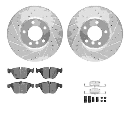 Dynamic Friction Company Disc Brake Kit 7512-31062