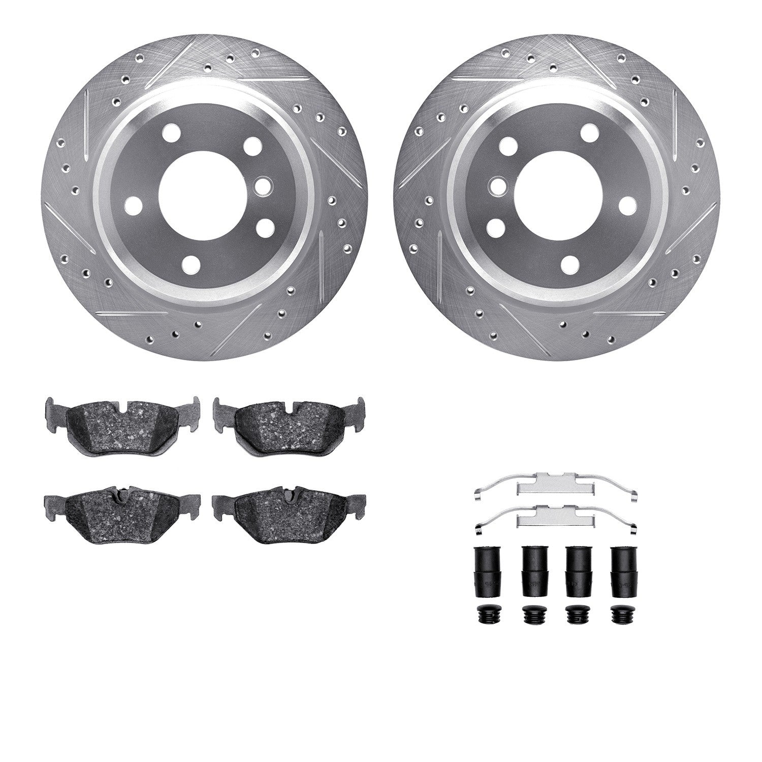 Dynamic Friction Company Disc Brake Kit 7512-31090