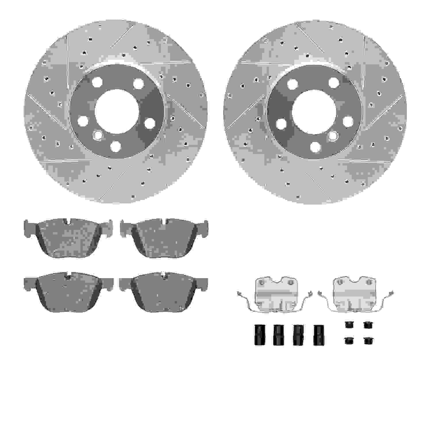 Dynamic Friction Company Disc Brake Kit 7512-31093