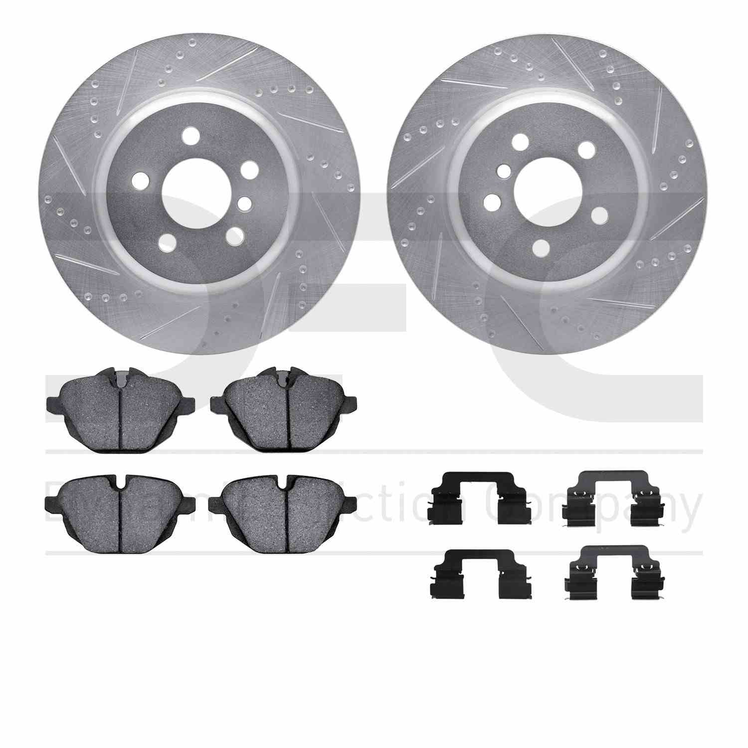 Dynamic Friction Company Disc Brake Kit 7512-31106